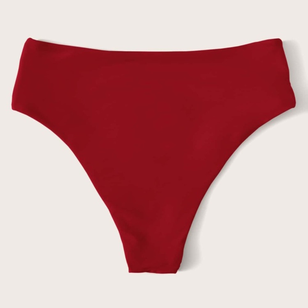 High waisted bikini bottom